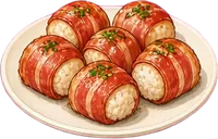 베이컨말이주먹밥