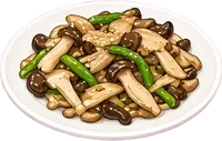 버섯볶음