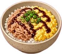 참치계란간장밥