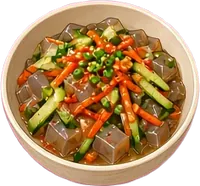 도토리묵무침