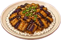 가지덮밥