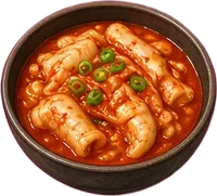 김치수제비