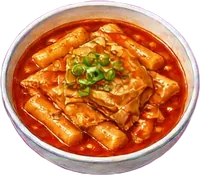 Gungmul-tteokbokki
