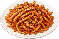 황태채무침