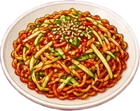 쟁반국수
