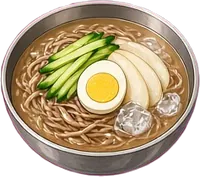 물냉면