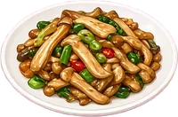 느타리버섯볶음