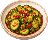 오이무침
