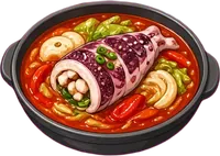 오징어순대전골