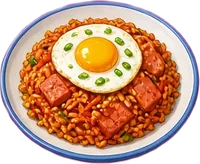 스팸김치볶음밥