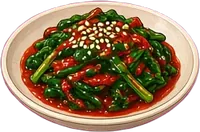 시금치고추장무침