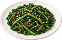 시금치나물무침