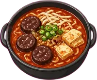 순대전골